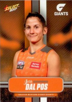 2017 Select AFLW #NNO Jessica Dal Pos Front
